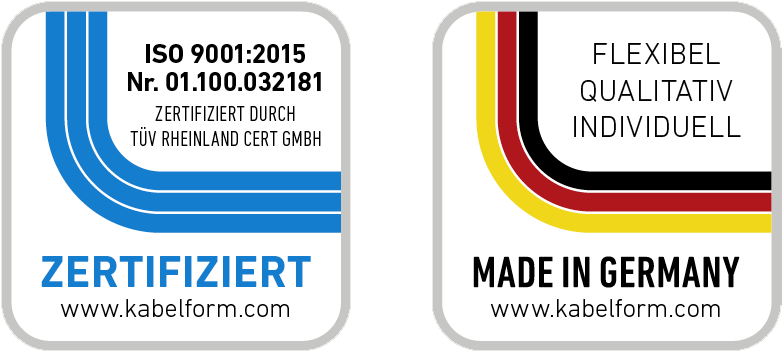 Zertifiziert nach DIN ISO 9001:2015 - Qualität made in Germany