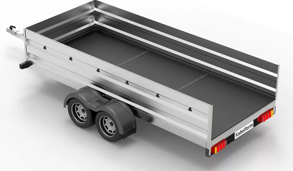 Kabel-, Stecker- und Lichtkomponenten für den Anhängerbau